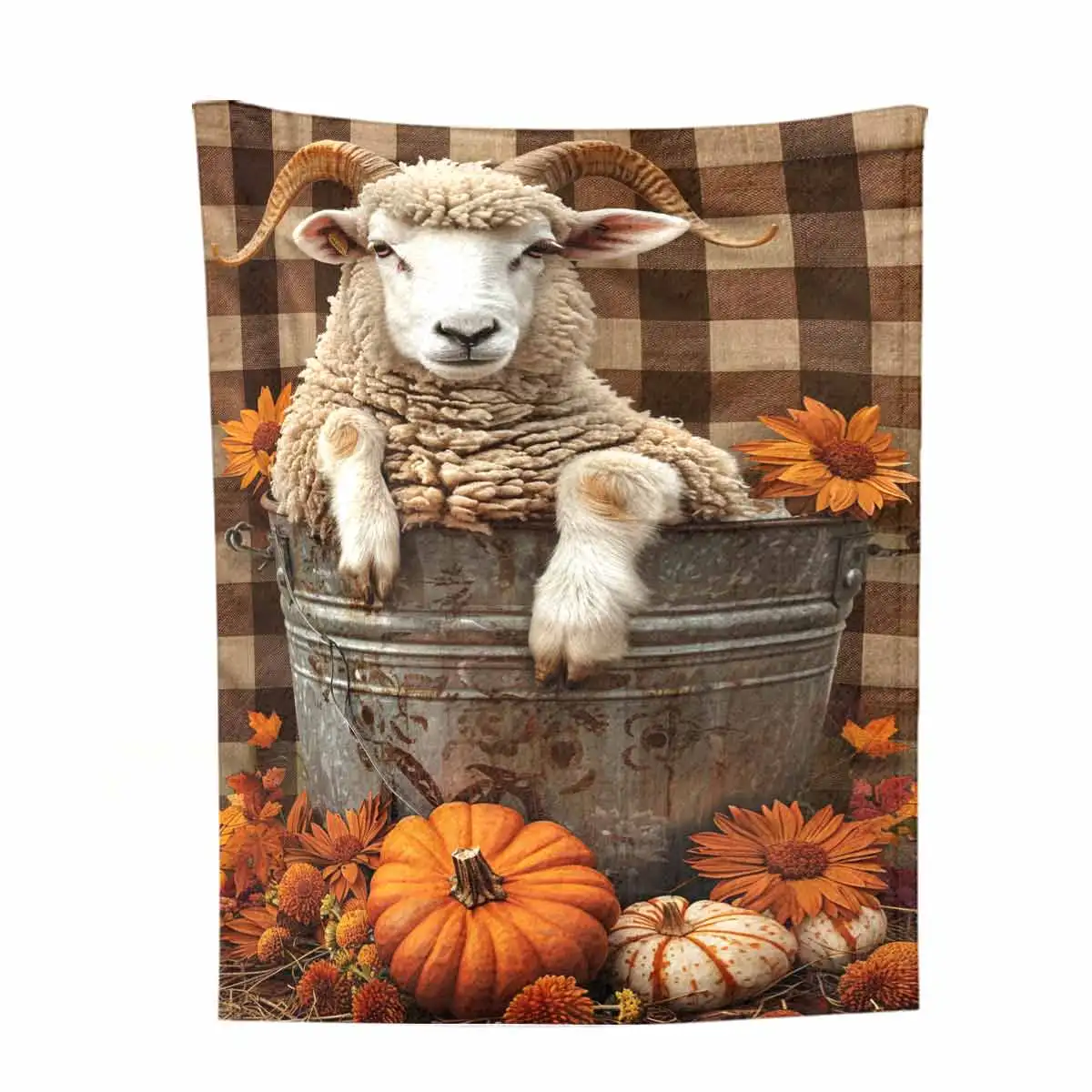 Sheep Ultra-Soft Flannel Blanket - Exceptional Warmth and Cozy Comfort for Perfect Home Decor: Sofa, Bedroom