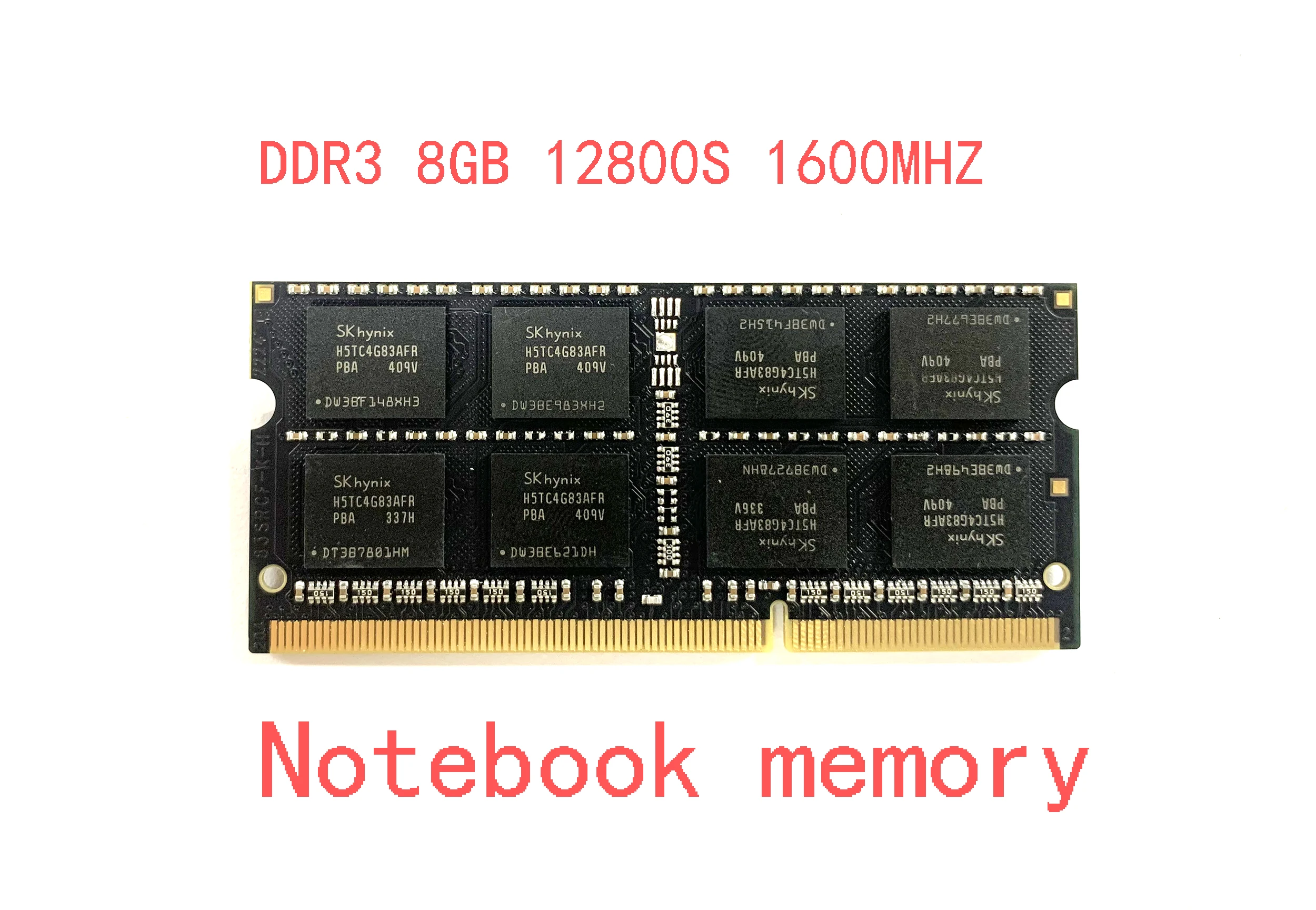 Mémoire pour ordinateur portable DDR3 DDR3L  8GB 1600Mhz 12800S  SO-DIMM DDR2 DDR4 PC3  8500S 10600S 1.35V OrdinPuebPortable