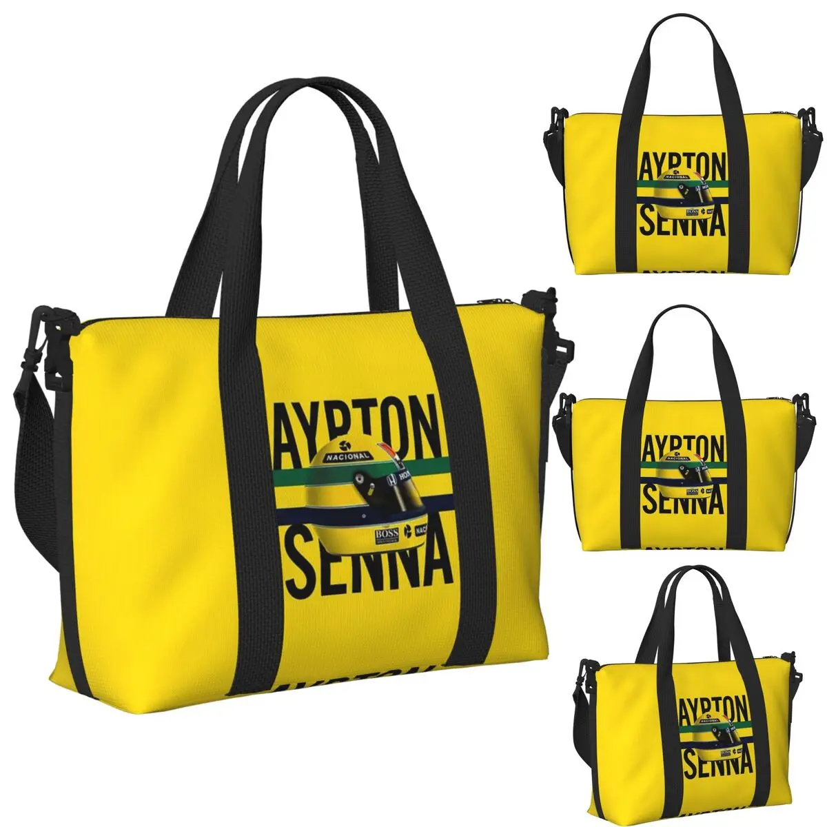 a-ayrton-s-s-senna-s-レーシングカー-ビーチ-トラベルバッグ-大容量トートバッグ-ジム-ヨガ-女性-ショッピング-ダッフル-ショルダーバッグ