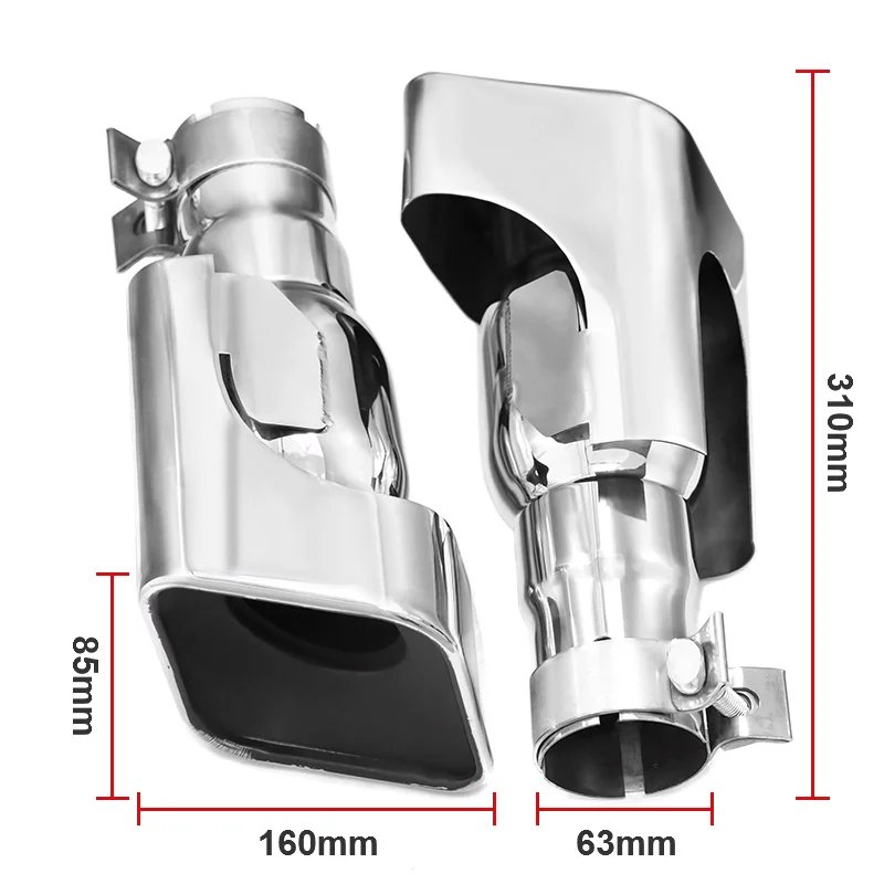 Exhaust Tip For Range Rover Sport 2005-2013 L320 Autobiography Design Petrol Car Exhaust Pipe Muffler Tip Tailpipe view 5