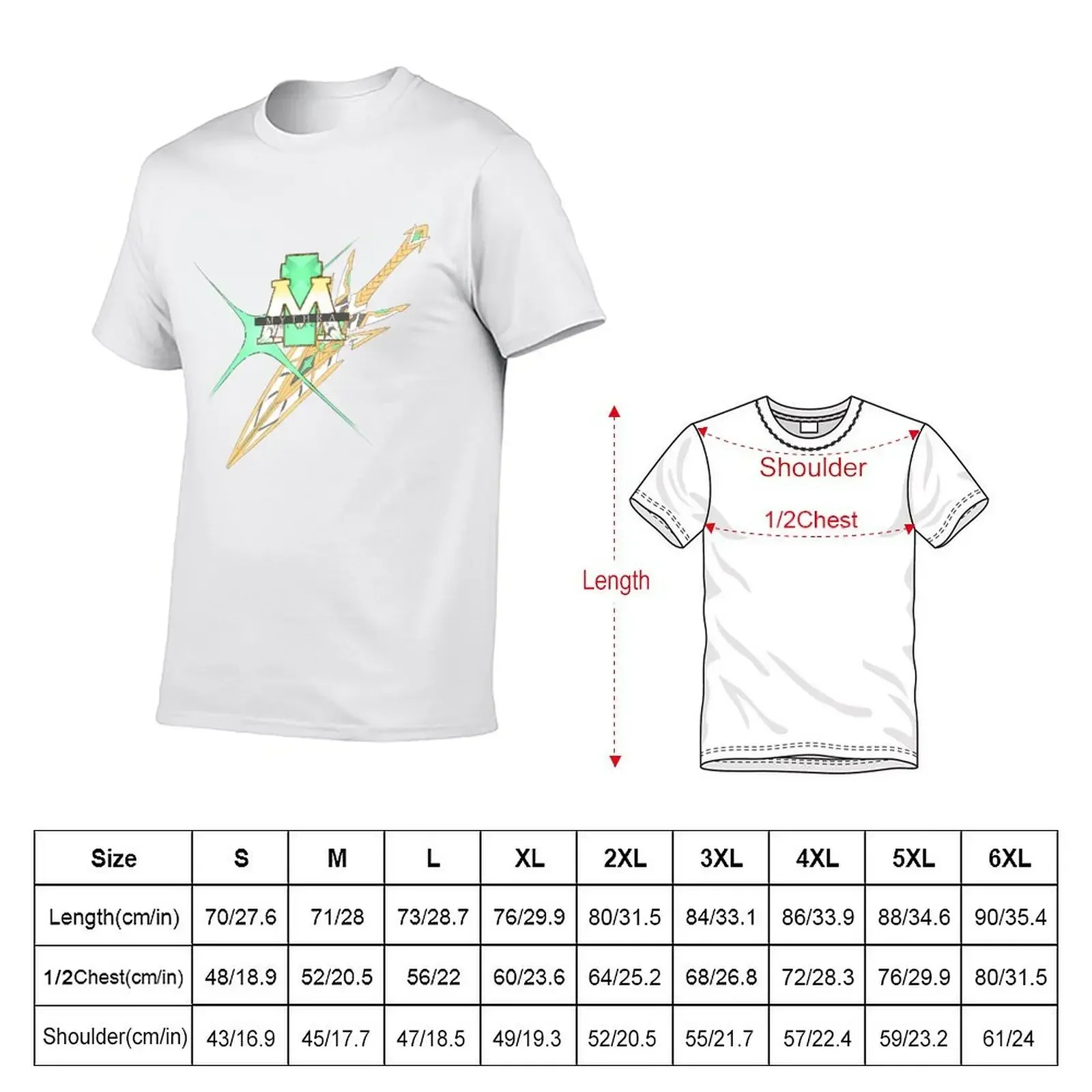 Xenoblade Chronicles 2 - Mythra Logo T-Shirt Short sleeve tee blanks korean fashion hippie clothes mens cotton t shirts