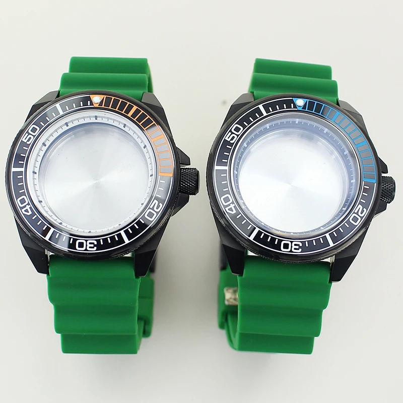 

For NH35 watch case modified Darth Vader model sapphire glass 316L stainless steel suitable for 28.5MM dial accessories