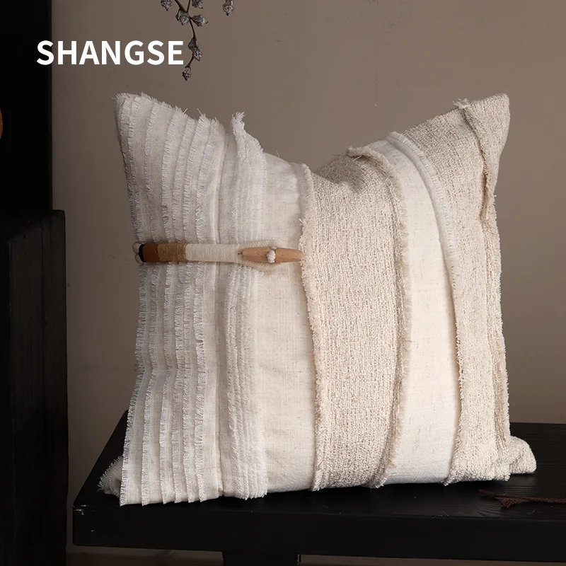 

Декоративная квадратная наволочка для диванной подушки в стиле Mid-Century Modern от angse Original Design, мягкая, цветная, для дома