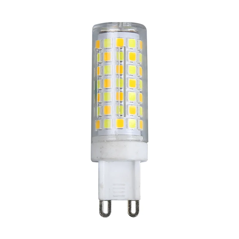 

10pcs 5w 7w 9w G4 G9 LED Bulb White Warm CCT 3000k 4000k 6000k Three color Dual Color Mixed Chandelier Pendant Crystal Bulb 220V