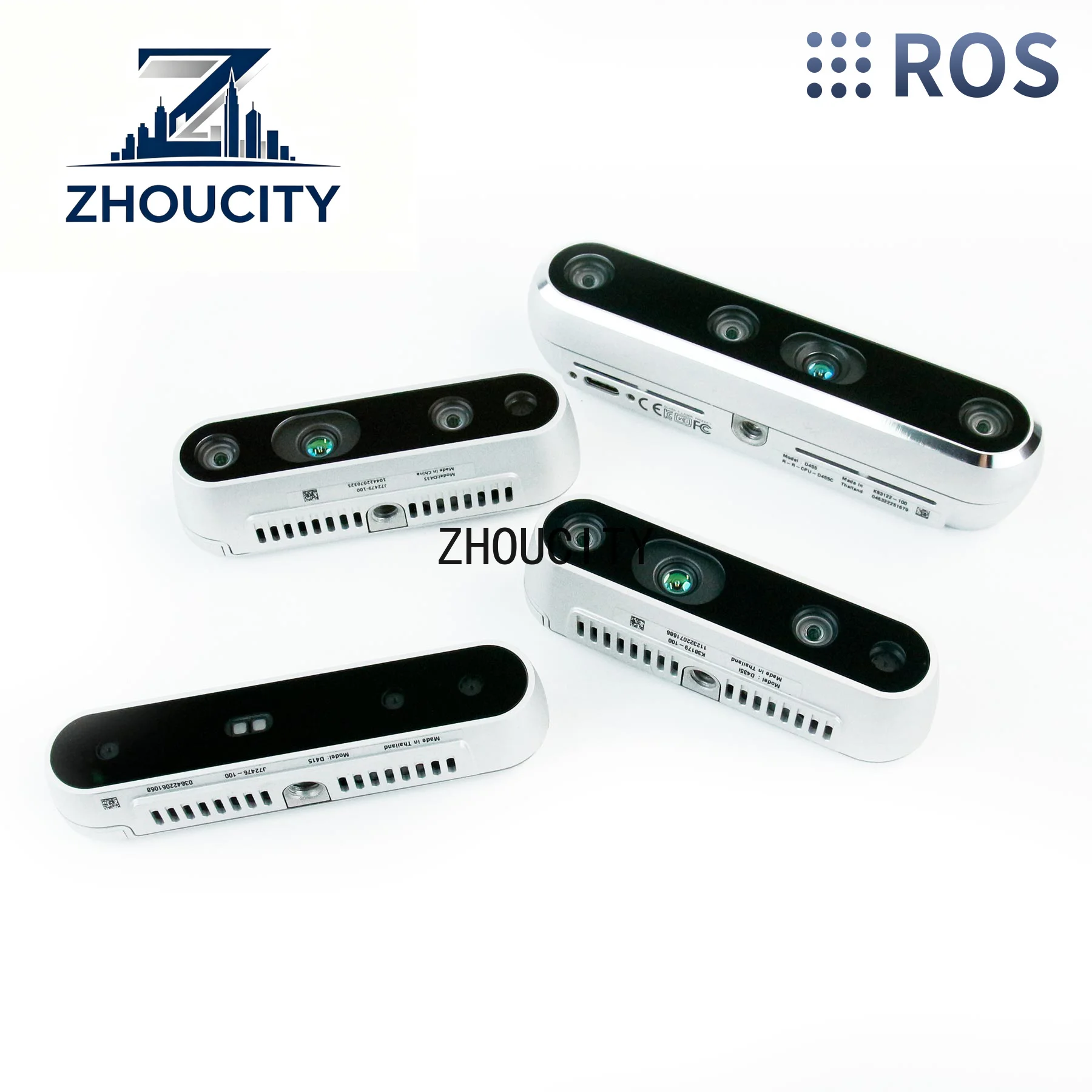 ROS robot Binocular three-dimensional Augmented reality Intel RealSense Depth Camera D435i D455 D435 D415