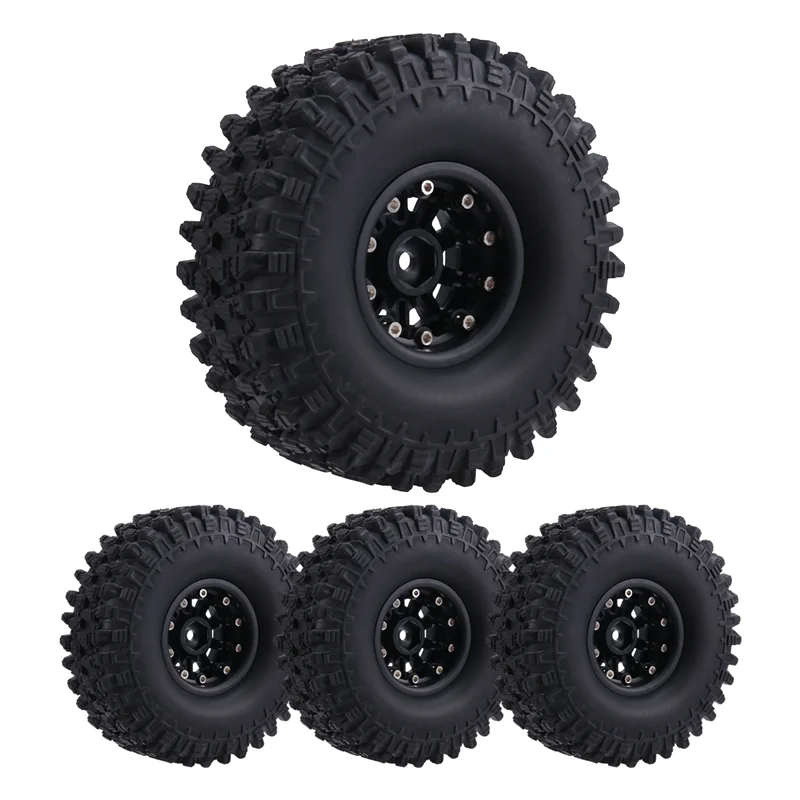 

Колеса ABFM-1.9 с замком, гусеничные и резиновые шины диаметром 120 мм для 1/10 RC CAR AXIAL SCX10 II TRX-4 T6