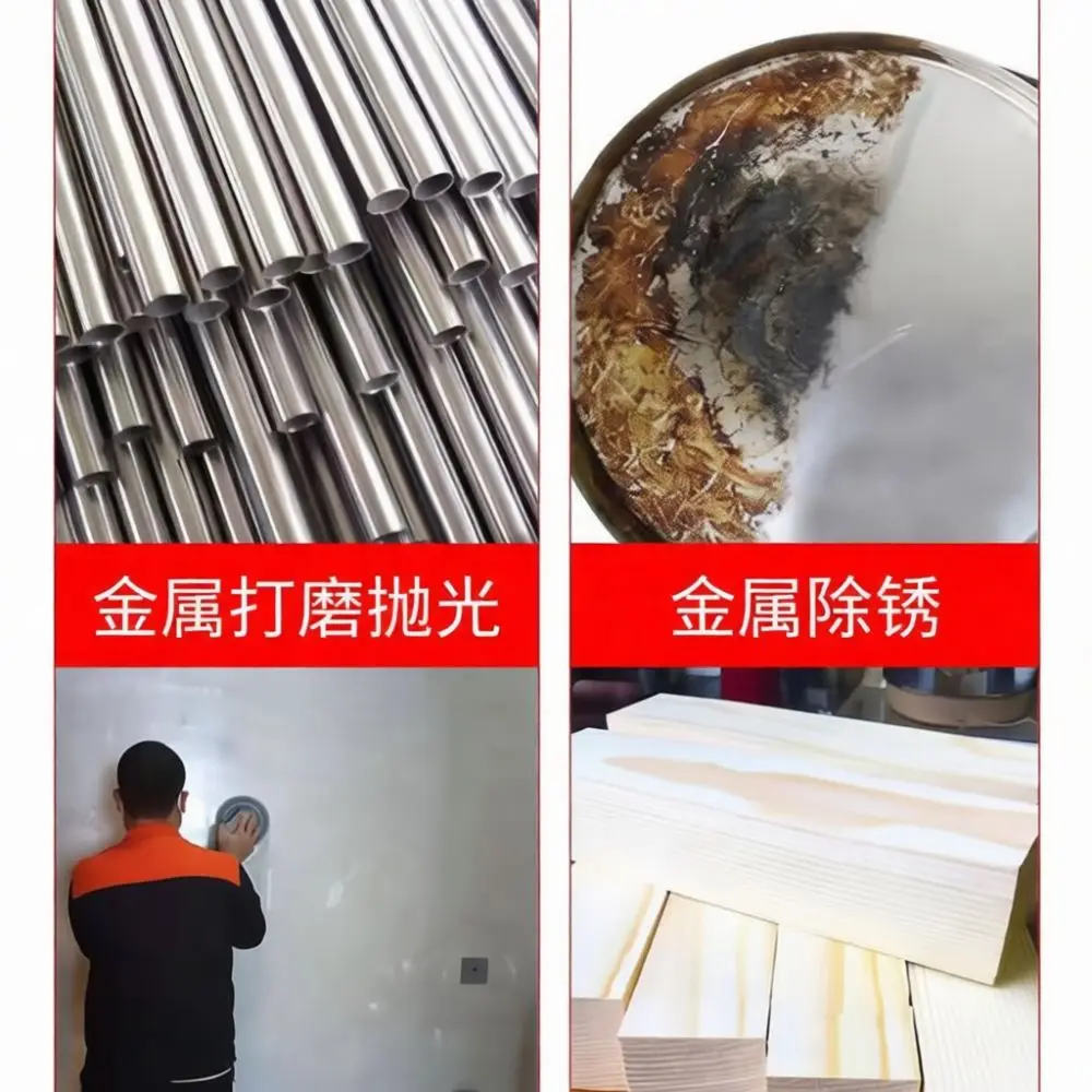 Surface Finishing Nylon Fiber Polishing Wheel For Metal Rust Removal Stainless Steel Grinding Disc Buffing Accessory