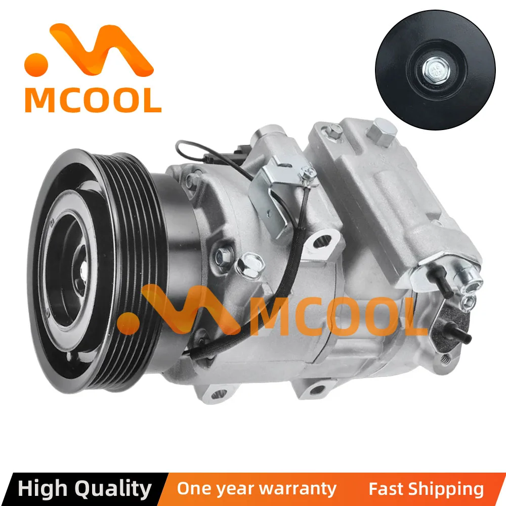 

AC Compressor with Clutch For Kia Rondo L4 2.4L DV13 977011D200 1127026400 140394 CO11223C 6 Grooves