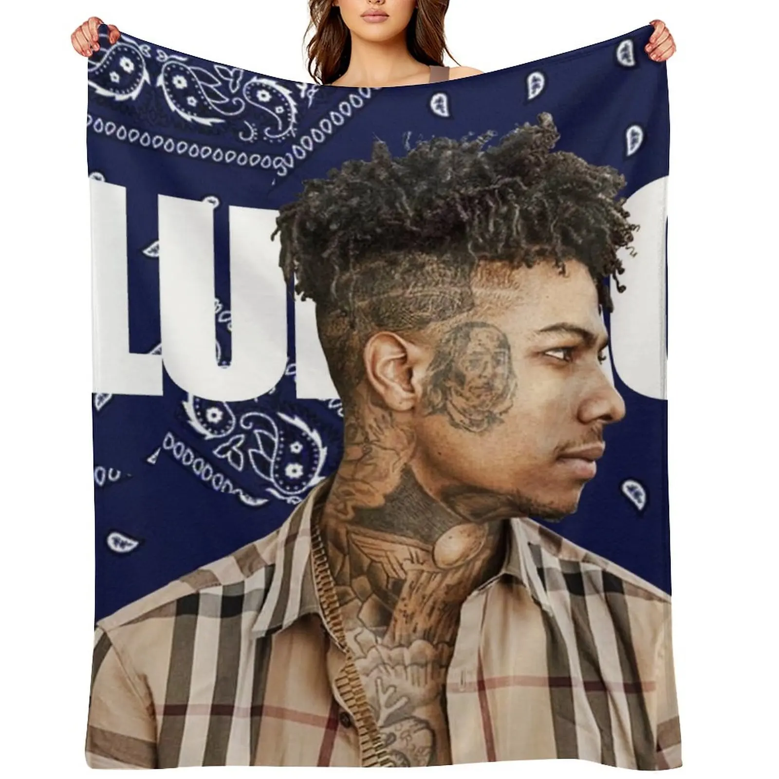 

Blueface Throw Blanket decorative christmas gifts Picnic Luxury Throw Blankets