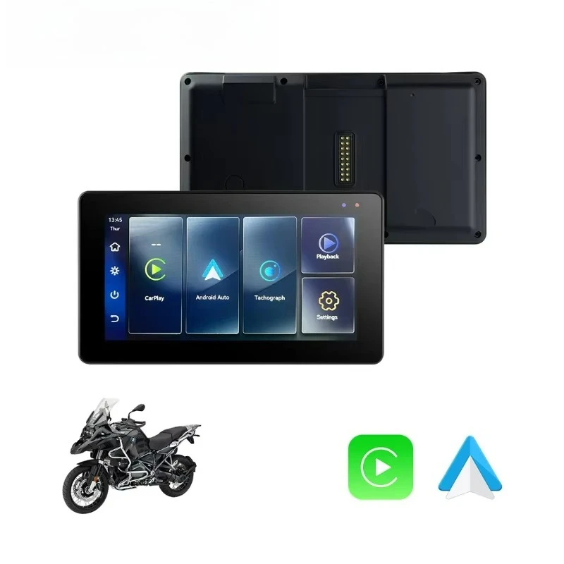 

Адаптер M20A для мотоциклов BMW с CarPlay, 5,5-дюймовым сенсорным экраном, 5G WiFi, Bluetooth 5.0, IP67, одиночный хост-адаптер