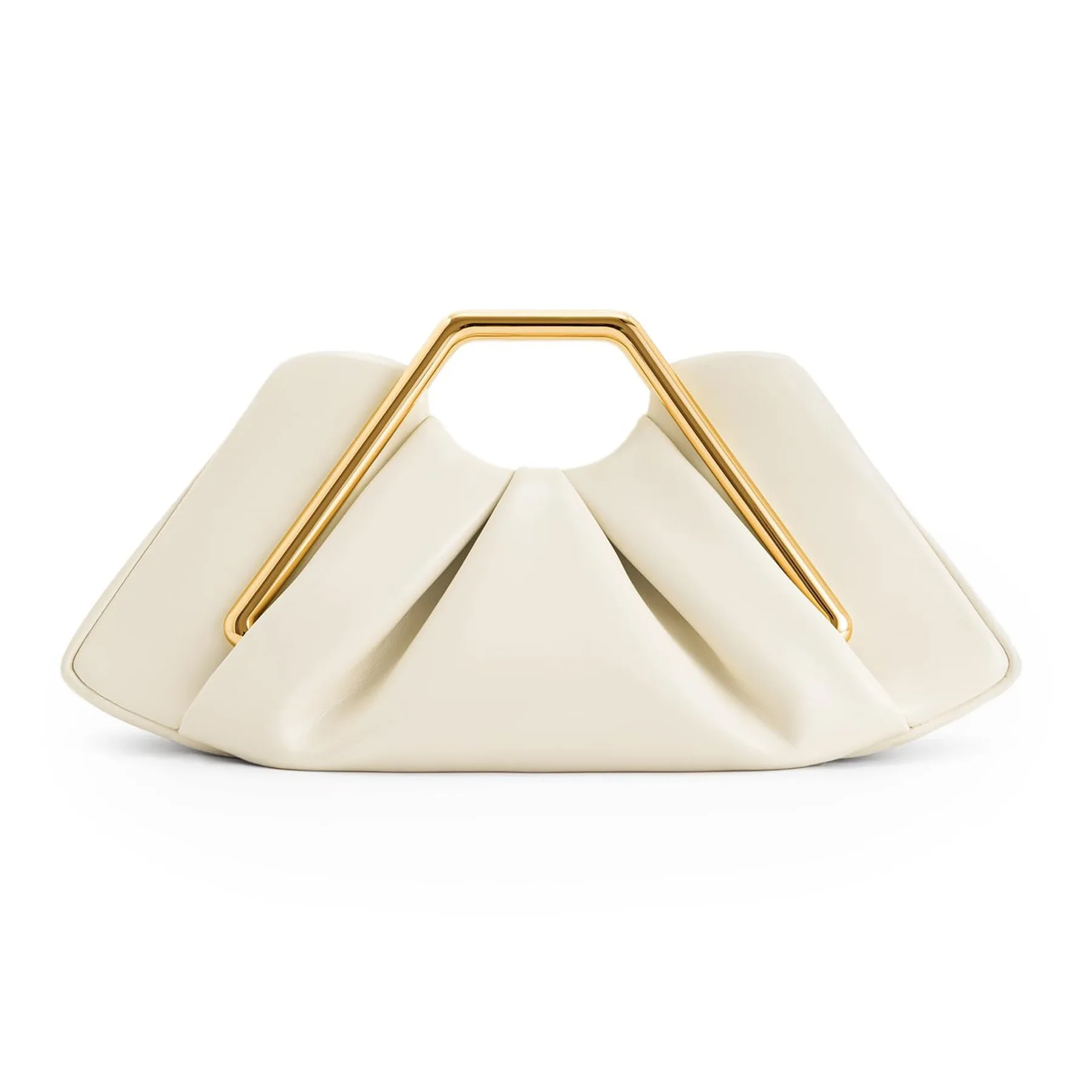 กระเป๋าหนังจีบดีไซน์ใหม่ทันสมัยและไม่ซ้ำใคร กระเป๋าถือหูหิ้วทรงกลมสไตล์วินเทจ กระเป๋าสะพายไหล่ทรงคลาวด์สุดเก๋ ใช้ได้ทั้งแบบถือและสะพายข้าง