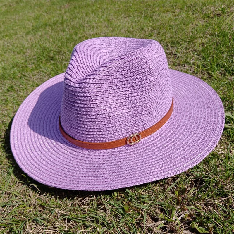 Gorra 2024 kapelusz słomkowy na lato bluzka jazzowa regulowana podróżny kapelusz przeciwsłoneczny kapelusz przeciwsłoneczny Bikini w stylu Outdoor,