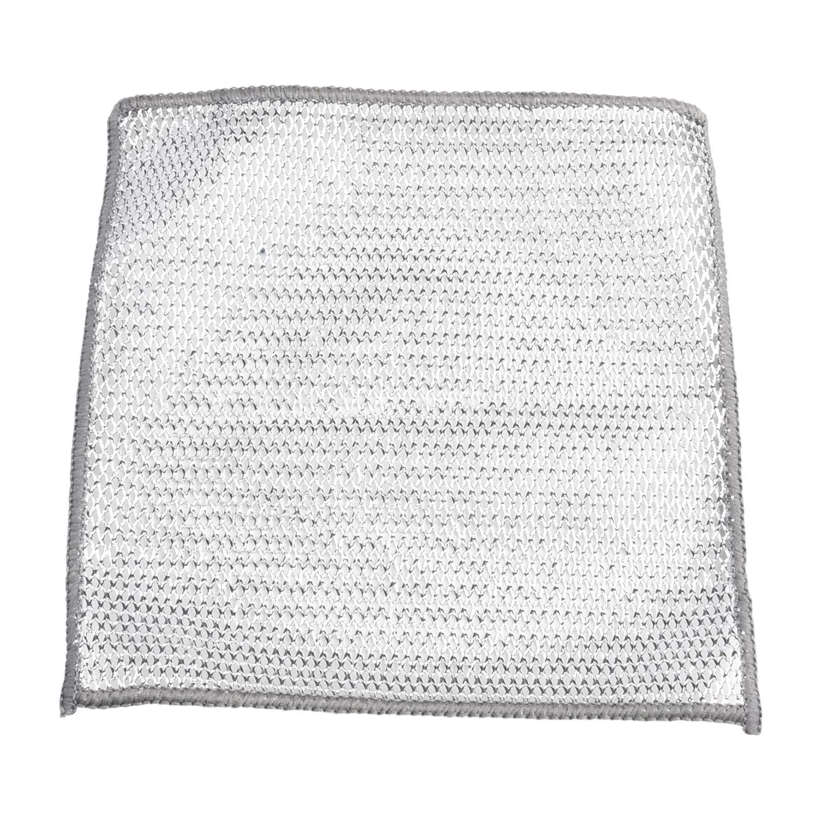 5/10 Pcs Kitchen Tools Steel Wire Dishcloth Multi-purpose Nylon Quick Drying Weaving Technology Wire-Dishwashing Cloth 20*20cm