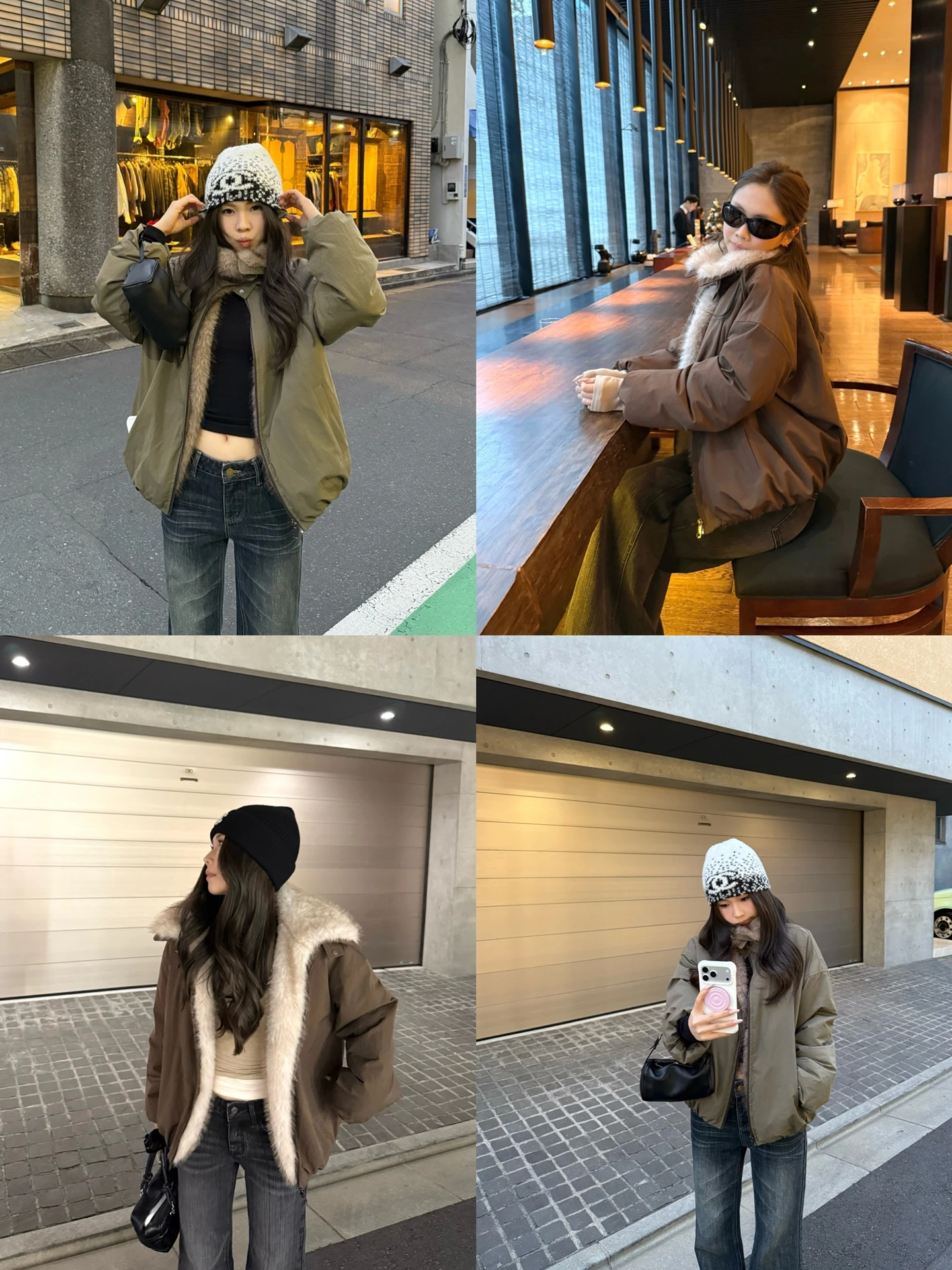 

Warmth Guaranteed Yellow ZhiZhi ZZPtte Vintage Turn-down Collar Faux Fur Patchwork Coat Ladies Stand Fit Long Sve Zi...