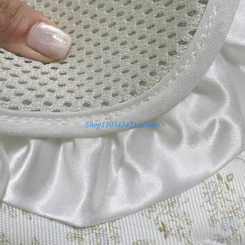 Cooling Pad Strollers Protector Breathable Ice Silk Fabric Skin Friendly Texture Travel Storage for Daily Use