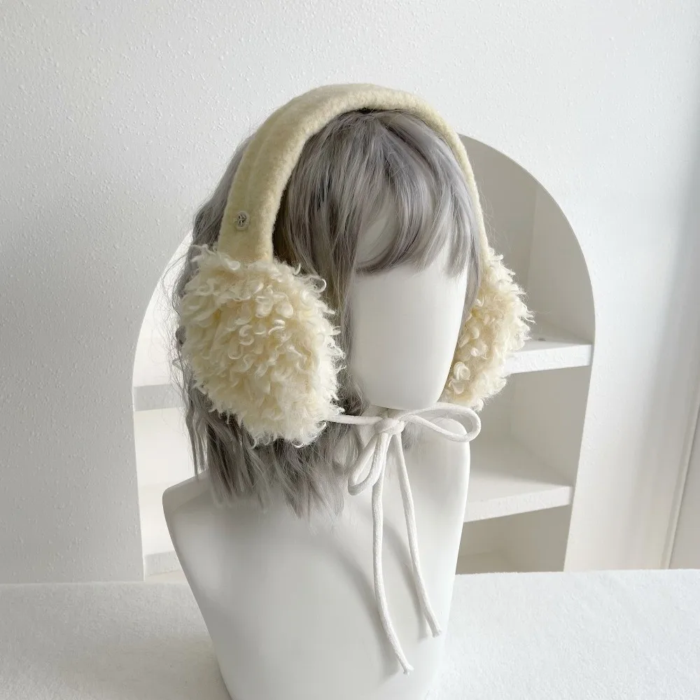 Styles Available Thick Neck Warmer Double Sided Reversible Winter Scarf Faux Fur Crossed Wrap Ear Muff Outdoor