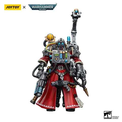 JOYTOY Warhammer 40k 1/18 Actionfigurer Anime 10,8 cm Adeptus Mechanicus Skitarii Ranger Alpha Transuranic Data-tether 10 best sales glädje leksakssvärd - №3