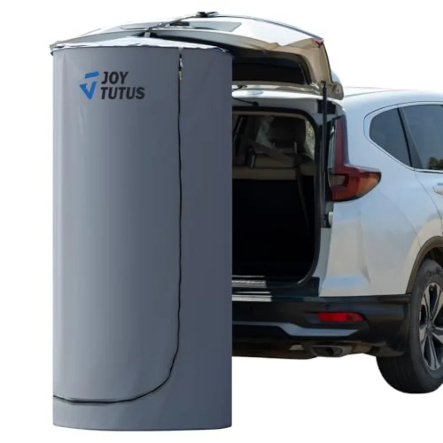 

Pop-Up Shower Tent for Car, Easy Set-up SUV Tailgate Changing Tent with Suction Cups and Buckles for Beach, Outdoor Camping, To