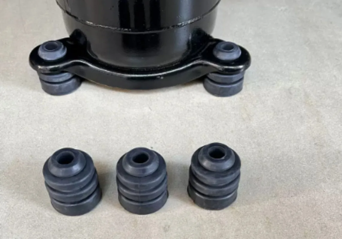 3Pcs Anti Vibration Shock Absorbing Pads Outdoor Air Compressor Damping Support Feet For Air Conditioning Unit