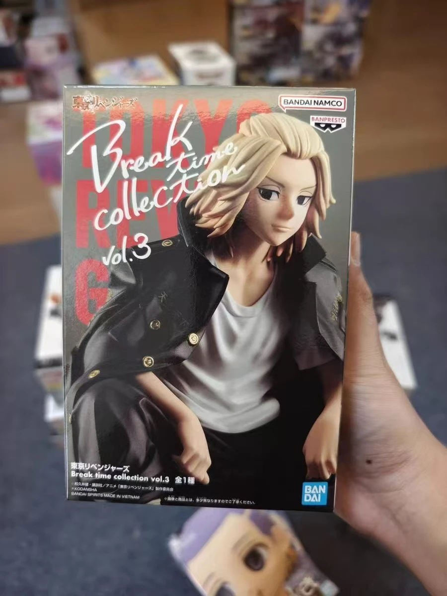 

In Stock Original Bandai Banpresto Tokyo Manjiro Sano Anime Action Figures Model Toys desktop Ornament collect Gifts