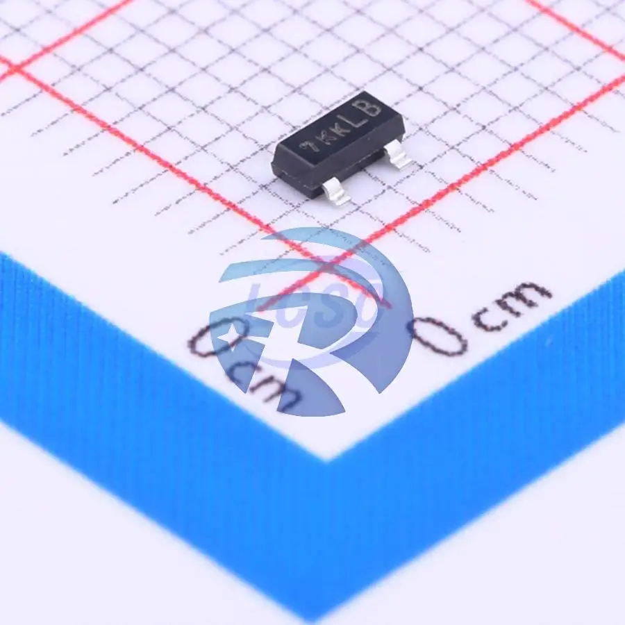 Chips 60V 300mA 2Ω @ 10V,500mA 350mW 2.5V @ 250uA 1 n-channel SOT-23 MOSFETs Cina chip pemasok