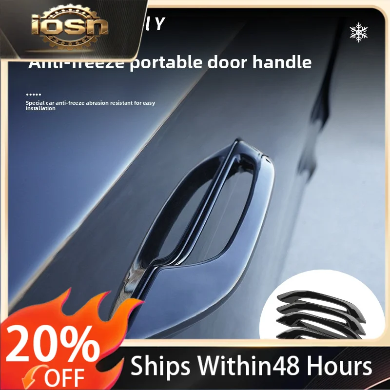 Car Anti-icing Door Handle for Tesla Model Y Model 3 2019-2026 Automotive Practical Parts Frost Proof Door Handle Accessories