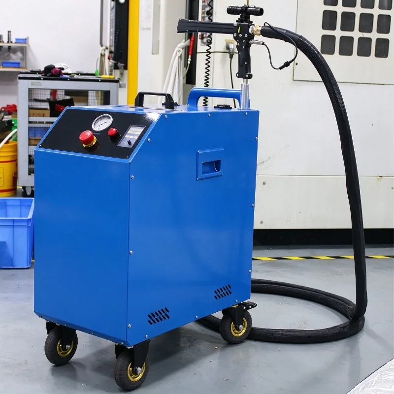 Dry Ice Cleaner for Precision Mold Injection Molding Machine Cleaning Portable Dry Ice Blasting Equipment Cryogenic Blaster