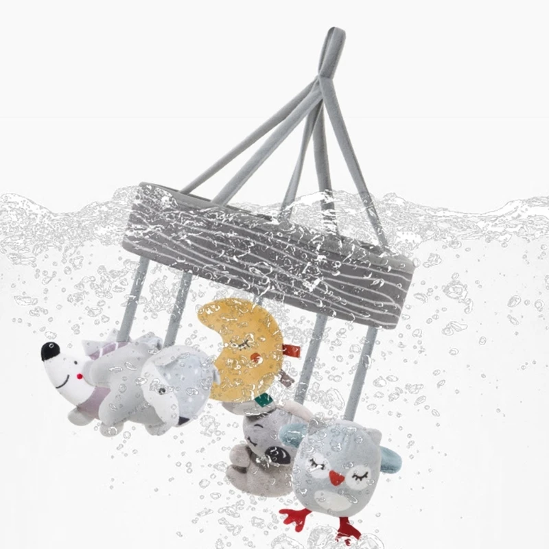 Jouet rotatif pour berceau bébé, Machine Stimulation auditive, lavable, Mobile sûr, 15UB