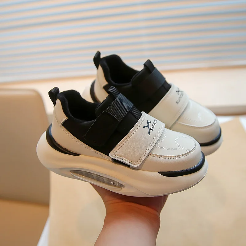 أطفال أحذية رياضية للبنين بنات حذاء كاجوال جلد مقاوم للماء عدم الانزلاق احذية الجري أحذية رياضية طفل الأطفال أحذية رياضية 26-37 #6