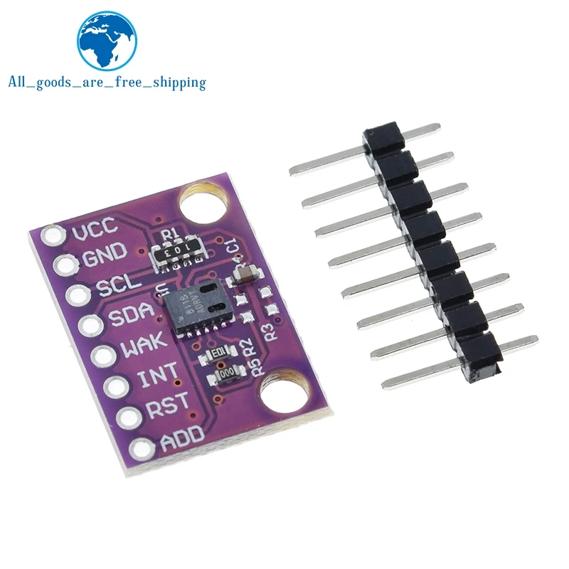 TZT Gas Sensor Carbon Dioxide Detection Sensor Module CCS811 CO2 eCO2 TVOC Air Quality Detecting I2C Output For Arduino