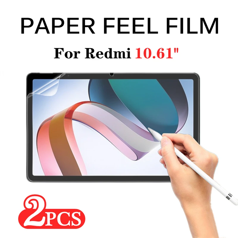 

HD Paper Feel Film For Xiaomi Redmi Tablet 10.61 Matte Painting Drawing Protective Screen Protector For Redmi Pad 10.61 2023 New