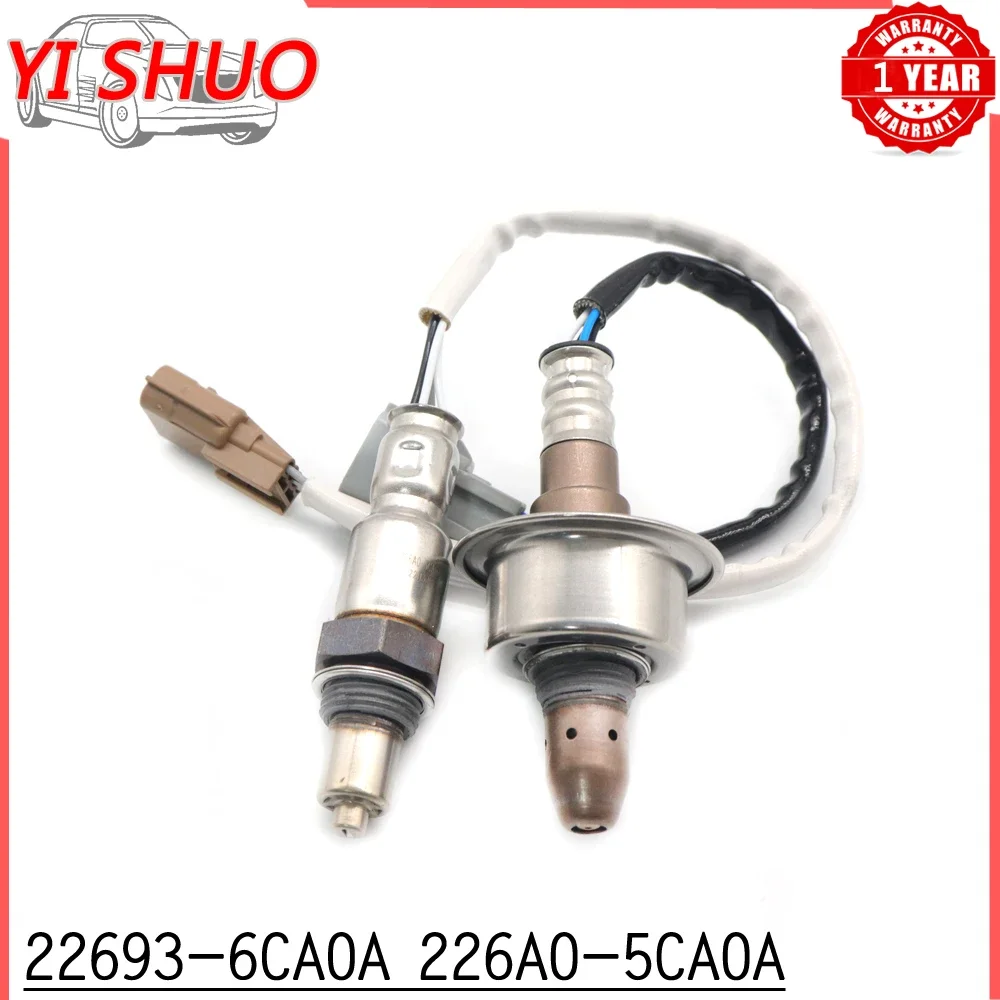 Car Front Rear Air Fuel Ratio Lambda O2 Oxygen Sensor for Nissan Murano Rogue Infiniti Q50 Q60 16-23 22693-6CA0C 226A0-5CA0A