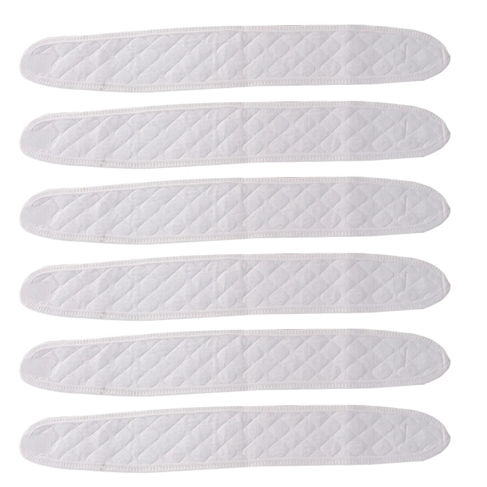 

6pcs Baby Belly Band Newborn Navel Belt White Infant Abdominal Belts Postpartum Wrap Toddler Protect Indoor Outdoor