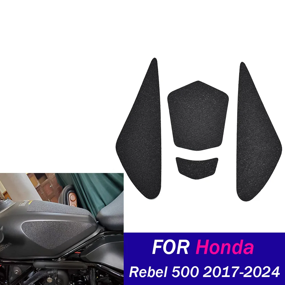 

﻿ Наклейки на бак мотоцикла, защита газа для Honda Rebel CMCMX 500 2017-2022, устойчивые к царапинам защитные наклейки, аксессуар