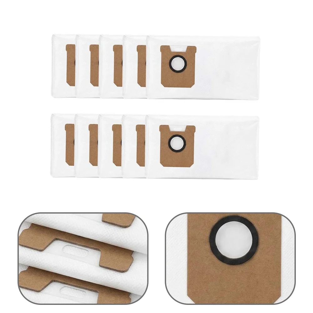 Robot Vacuum Bags RVA210 Dust Bags For Daily Floor Care As Shown Large Capacity 3.5L Meltblown Fibres Material