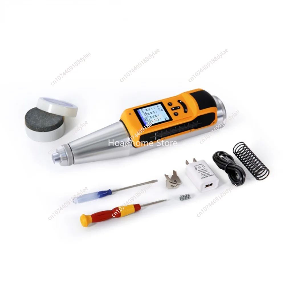 concrete esclerometro digital concreto test hammer TEM-912 sclerometer test rebound hammer test