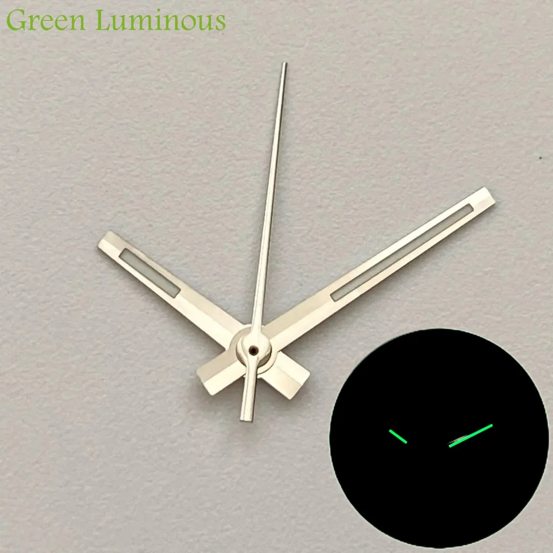 NH35 Hands 8mm 12mm 12.5mm Watch Hands Blue Green Luminous Watch Pointers for Oyster Style NH35/NH36/4R/7S Movement Accessories