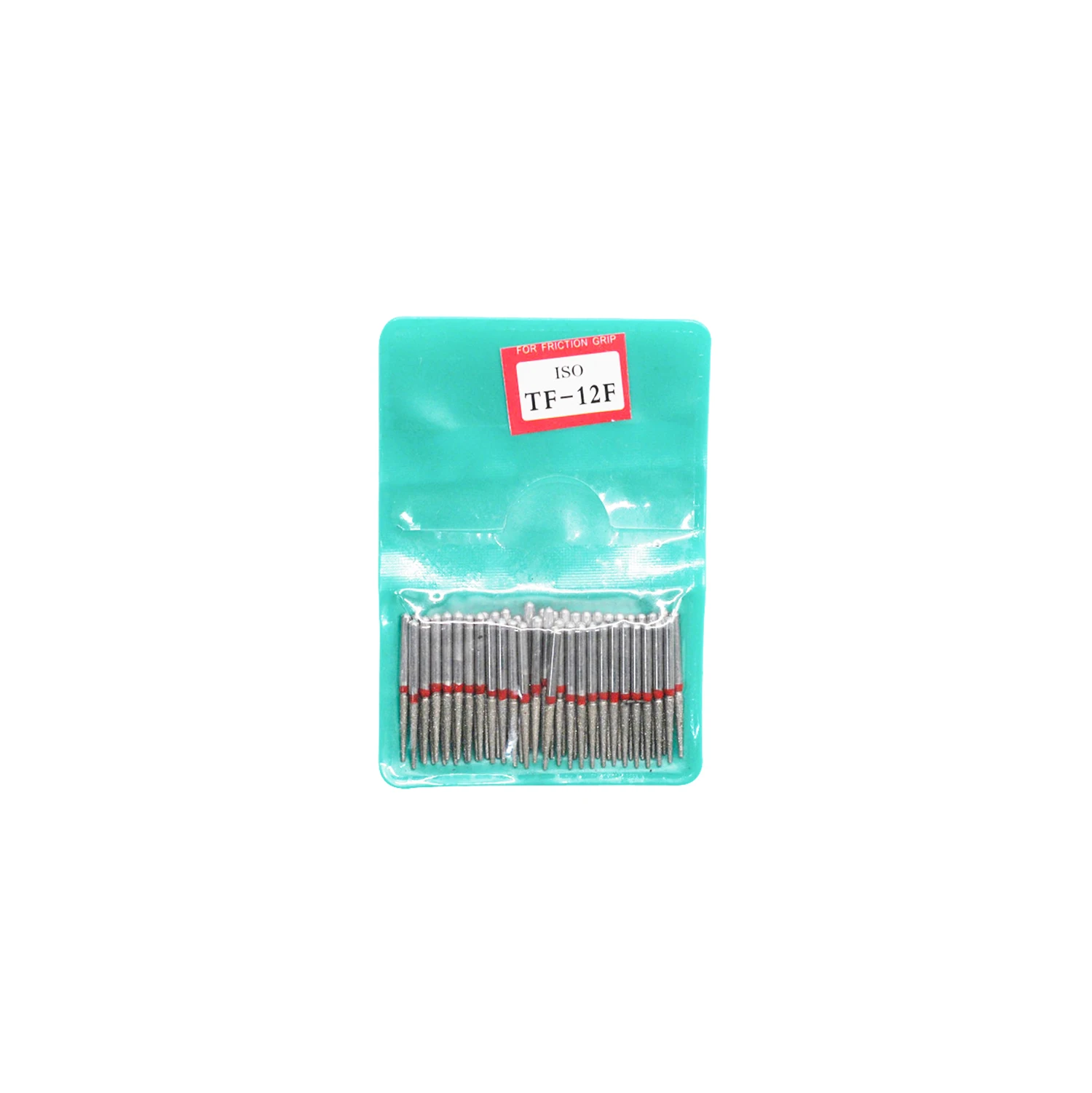 50Pcs Dental 1.6mm Diamond FG High Speed Burs TF Series for Teeth Polishing Smoothing Professional Dentist Care Tools