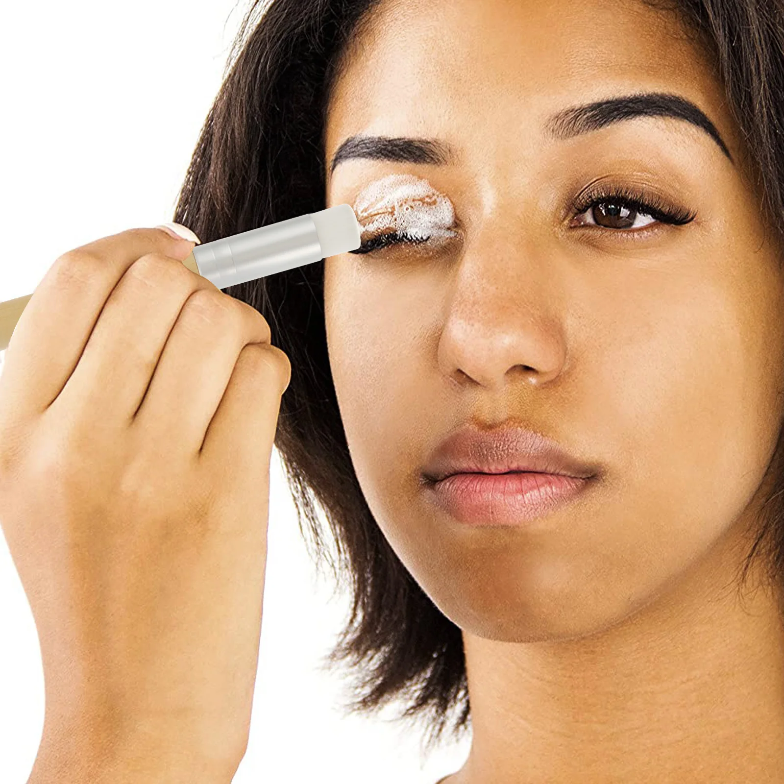 

50ml Eyelash Shampoo Cleaner Lash Extension Removal Portable Travel Suitcase Lash Mascara Residue Brush Eyelash Shampoo