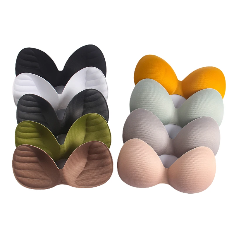 

Mango Shape Foam Bra Pads Swimsuit Padding Inserts Sponge Chest Cup Breast Bra Bikini Insert Chest Pad Body-fitted Design