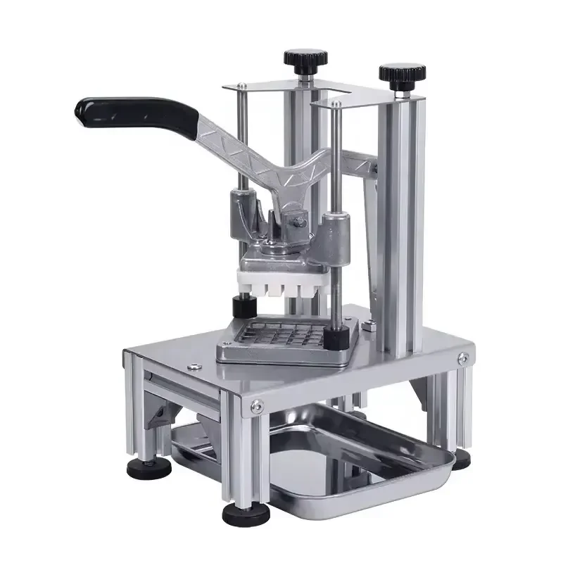 Potato Vegetables Fruit Slicer Cutting Machine Manual Stainless Steel Kitchen Gadget Machine Onion Tomato Pepper Potato