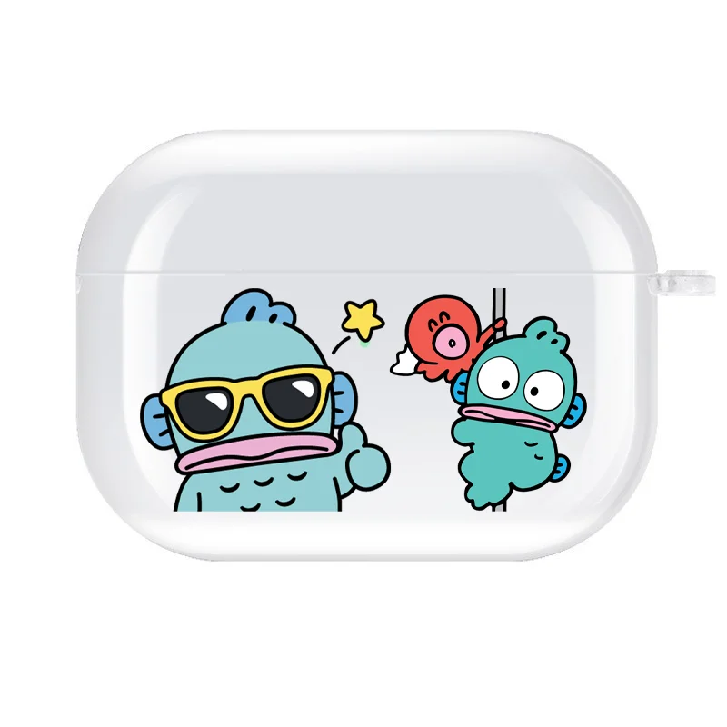 حافظة سماعة أذن Hangyodon لأجهزة Airpods 3 4 Pro Pro 2 ملحقات غطاء حماية لسماعات الرأس اللاسلكية بتقنية البلوتوث