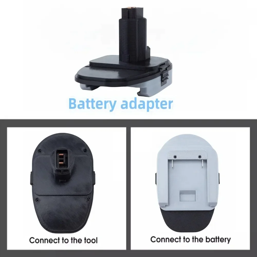 Battery Adapter/Converter For BOSCH 18V Li-ion Battery Series TO for Dewalt 18V XRP Ni-cd Cordless Tools Accessory(Only Adapter) view 6