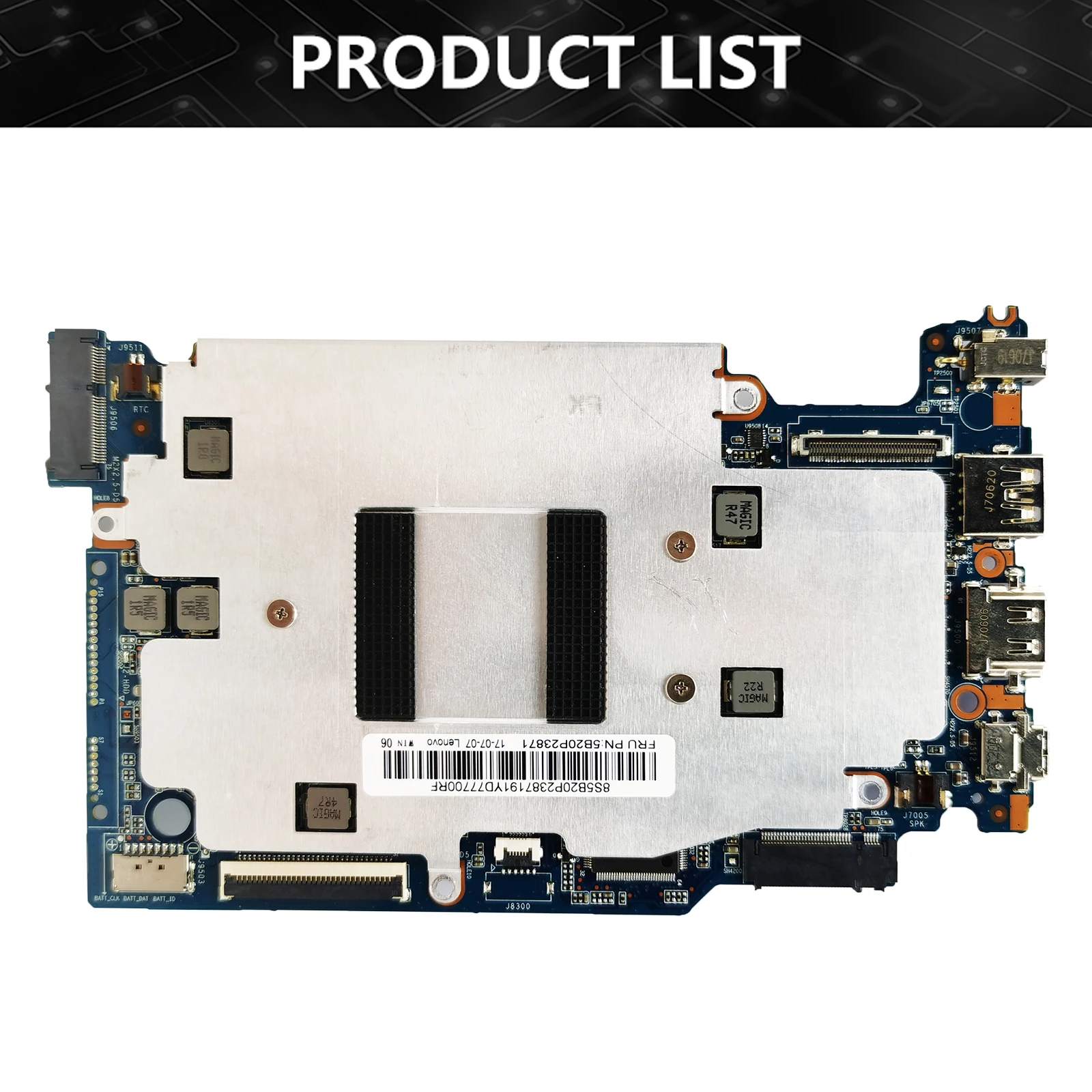 For Lenovo 120S-14IAP Mainboard 120S-MB-V3.0 N3350 N4200 RAM 4G M.2 5B20P23674 5B20P23888 Motherboard Test S130-14IGM Tested OK