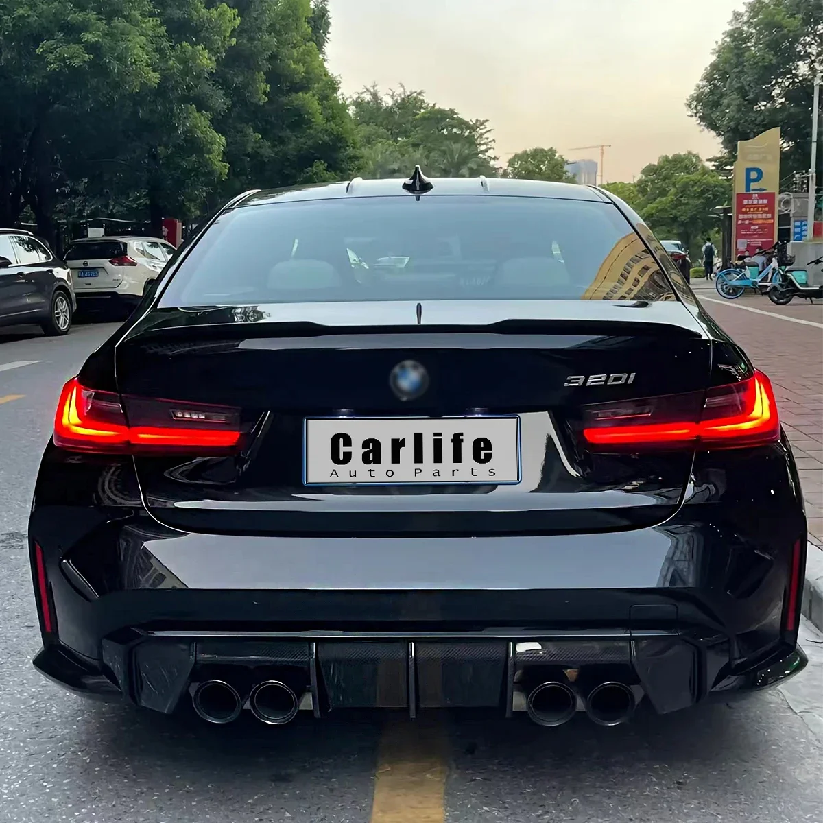 First-rate quality car bumpers bodykit for bmws 3 SERIES G20 2019-2023 modified to  M3 1:1 style.