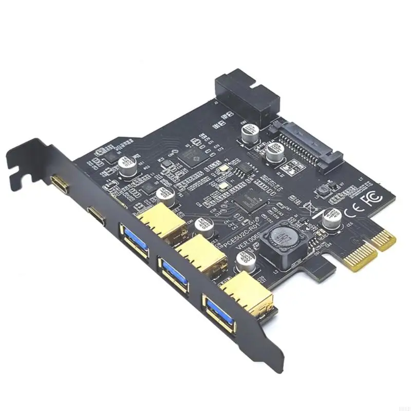 B0KF Efficient Type-C USB 3 Adapter Multiplier with Multiple Ports and Long Simplify Your Connectivity Needs