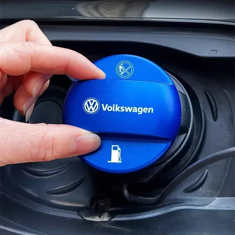 

Car Fuel Filler Door Cover Fuel Tank Gas Caps Accessories For VW GTI Polo Golf Passat CC Tiguan Arteon Touareg Taigo Jetta T-ROC