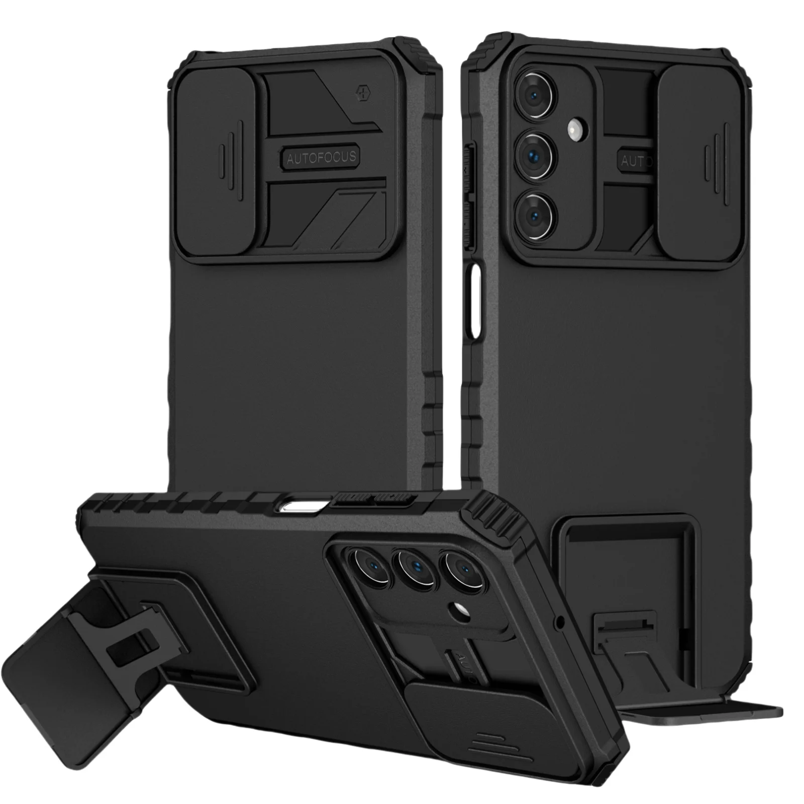 

Shockproof Portable Stand Case for Samsung Galaxy 5G A55 5G A16 A15 A35 Cover for Samsung A16