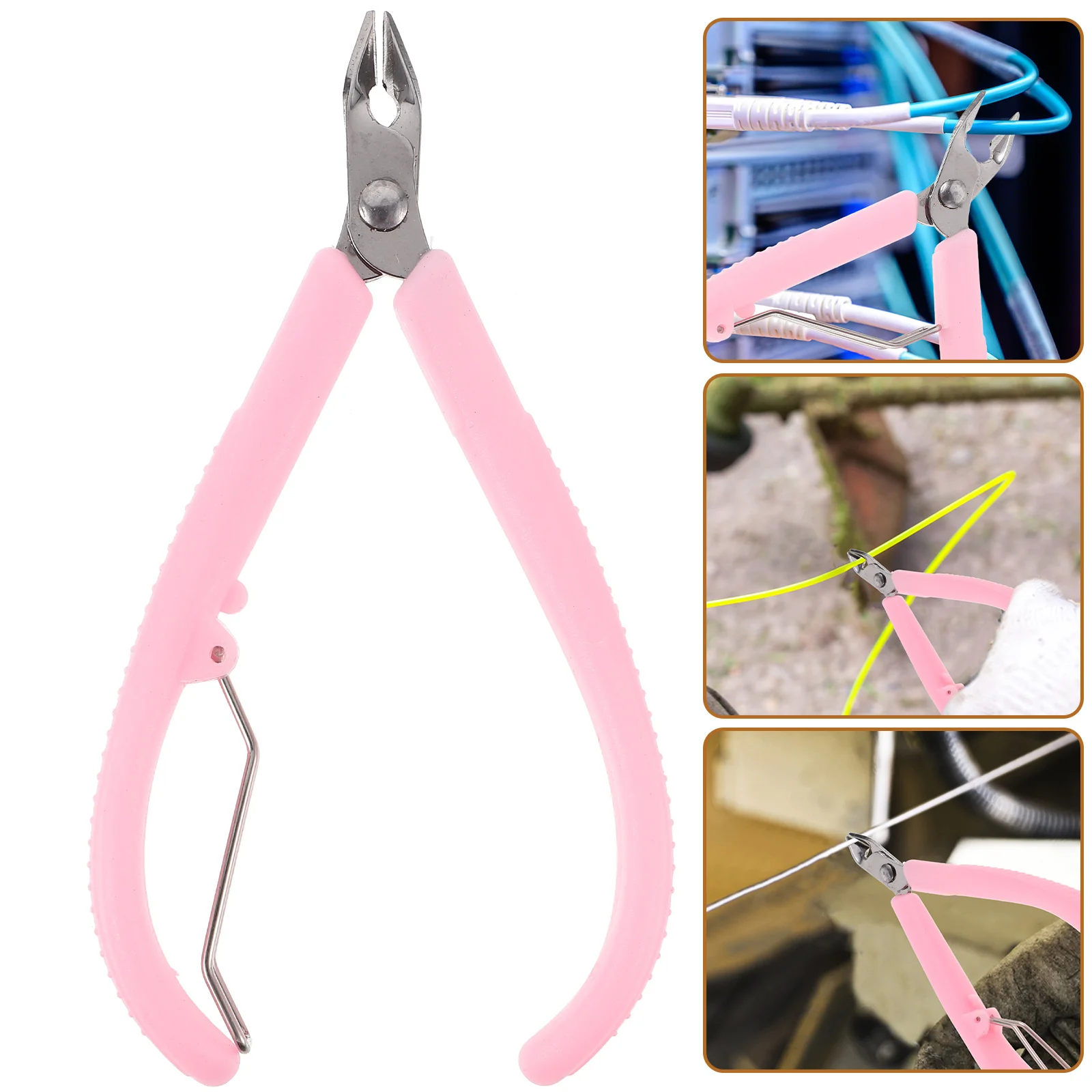 

3D Metal Puzzles Model Assembly DIY Cutting Nipper Plier Professional Tools (Random Color) metal puzzles tool