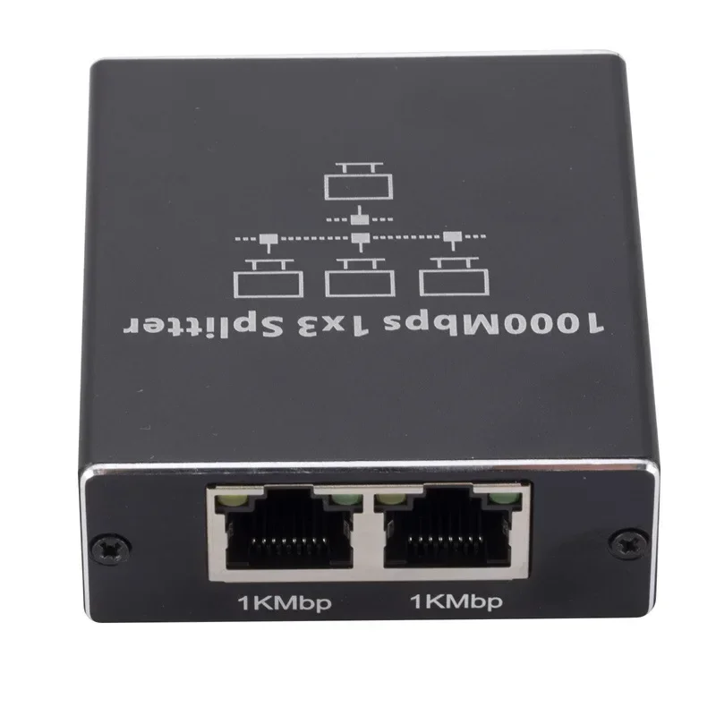 Network Ethernet Splitter for PC laptop Network RJ45 Splitter 1 in 4 out 1X3 1X2 100M 1000M Gigabite Ethernet Splitter